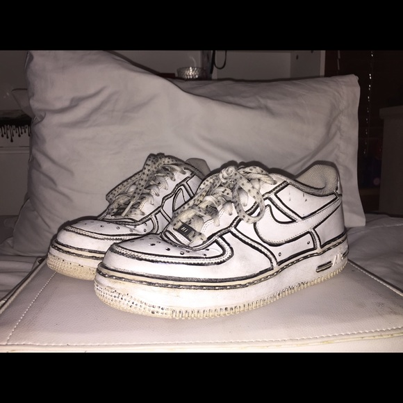 how to make cartoon air force ones